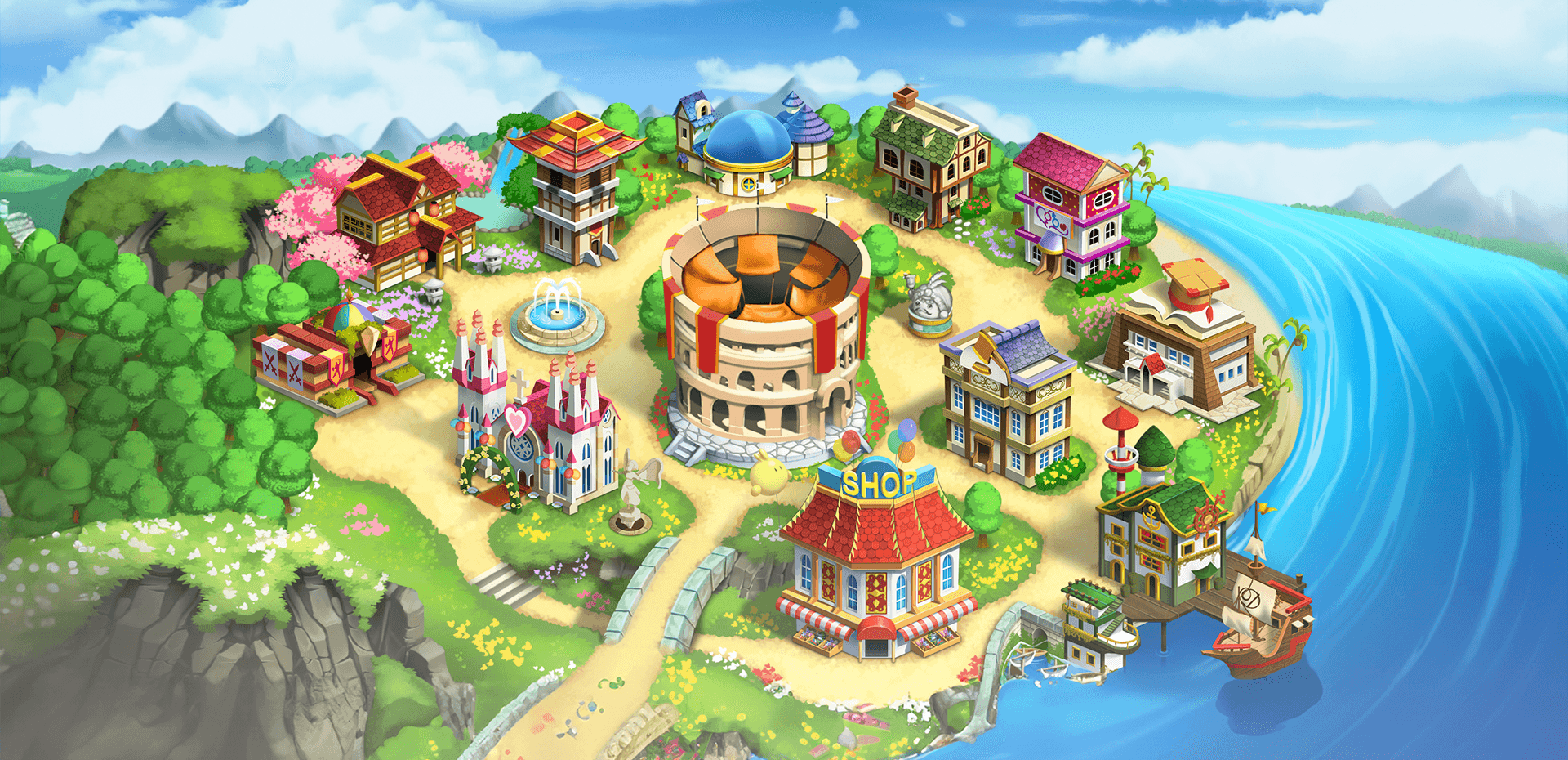 Bombom gameplay surface